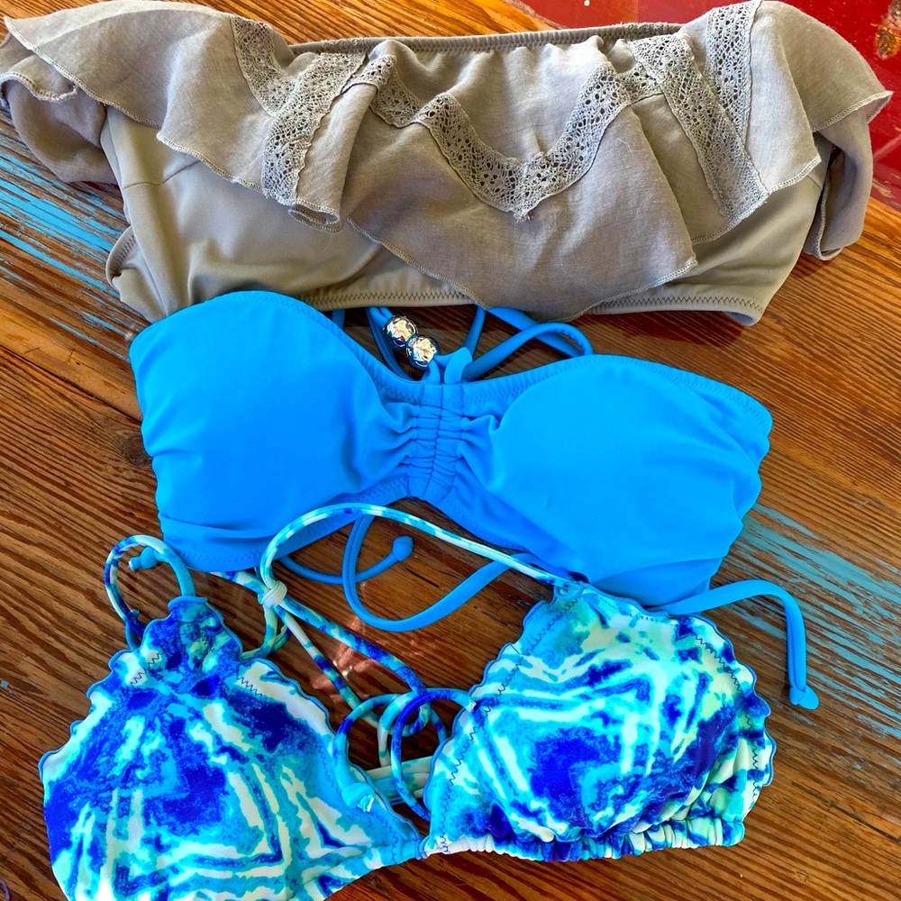 Bundle of bikini tops
